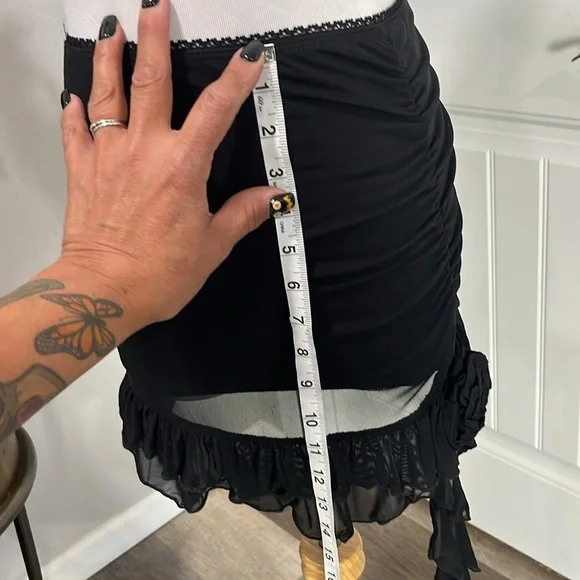 NWT Size Small DOLLS KILL WIDOW DARK ROMANCE MINI SKIRT Dolls Kill WIDOW - Picture 5 of 8